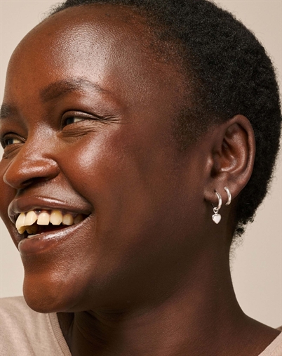 Enamel Copenhagen - Amore Hoops - Sølvfarvet